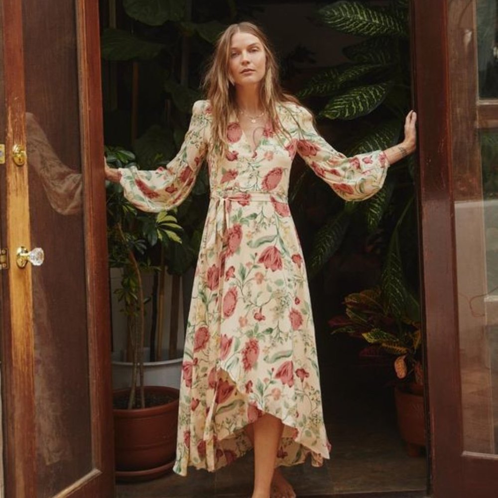 Christy Dawn Bergen Dress Rose Garden XS